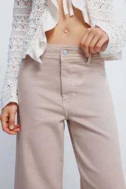 Springfield Jeans-Jeans cor de marinheiro castanho