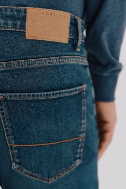 Cortefiel Jeans-Jeans corte ajustado Azul