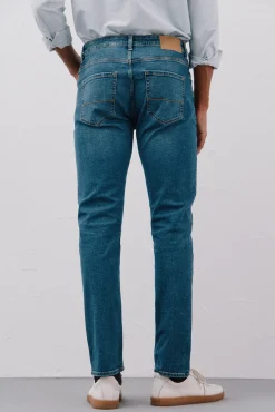 Cortefiel Jeans-Jeans corte ajustado Azul