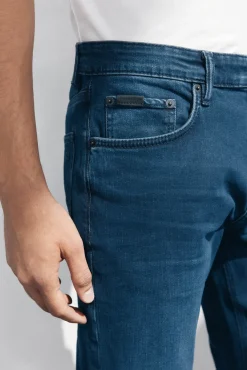 Pedro del Hierro Jeans|Calças-Jeans corte ajustado Azul