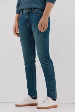 Cortefiel Jeans|Calças-Jeans corte ajustado Azul