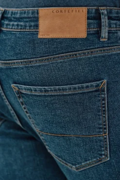 Cortefiel Jeans|Calças-Jeans corte ajustado Azul