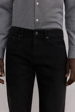 Pedro del Hierro Jeans|Calças-Jeans corte ajustado Preto
