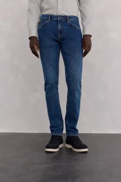 Pedro del Hierro Jeans|Calças-Jeans corte ajustado Azul