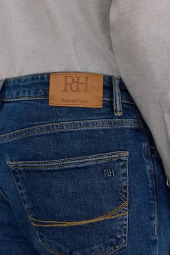 Pedro del Hierro Jeans|Calças-Jeans corte ajustado Azul