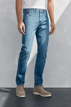 Pedro del Hierro Jeans|Calças-Jeans corte ajustado Azul