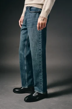 OOTO Jeans|Calças-Jeans corte reto Azul