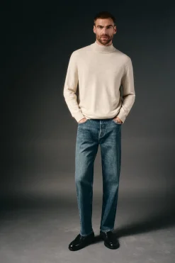 OOTO Jeans|Calças-Jeans corte reto Azul