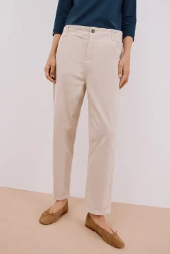 Cortefiel Jeans|Calças-Jeans de corte fácil Ecru