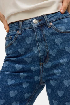 Vero Moda Calças-Jeans estampado Azul