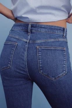 Springfield Jeans-Jeans flare azul