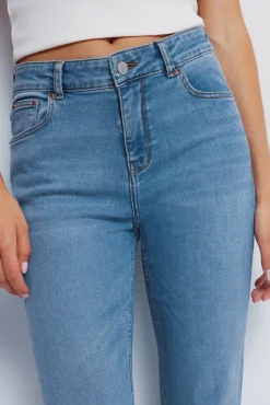 Springfield Jeans-Jeans flare azul