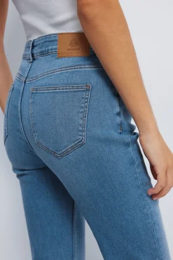 Springfield Jeans-Jeans flare azul