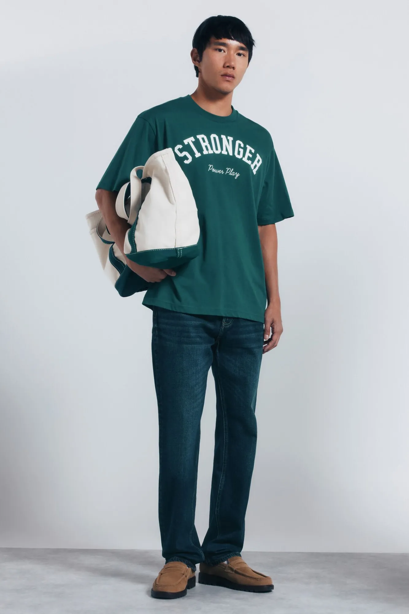 Springfield Jeans-Jeans lavado escuro regular fit azul