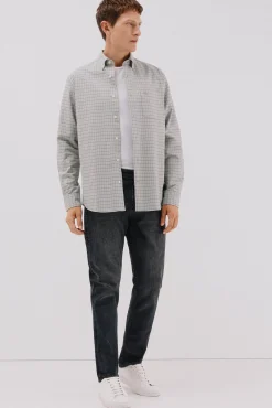 Cortefiel Jeans|Calças-Jeans regular fit Cinzento