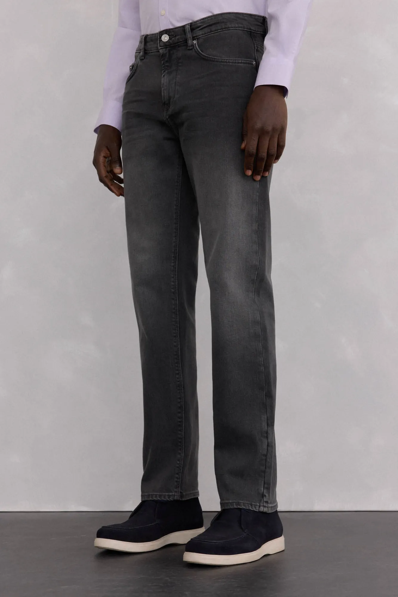 Pedro del Hierro Jeans|Calças-Jeans regular fit Cizento