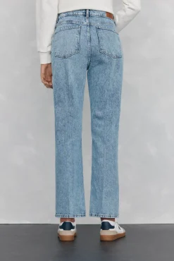 Pedro del Hierro Jeans|Calças-Jeans retos básicos Azul