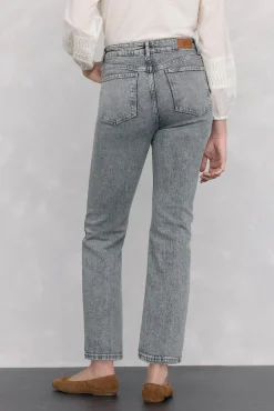 Pedro del Hierro Jeans|Calças-Jeans retos básicos Cizento