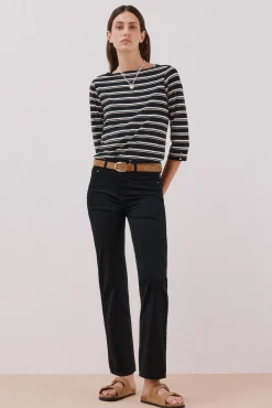 Cortefiel Jeans|Calças-Jeans Sensational reto Preto