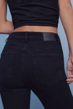 Springfield Jeans-Jeans skinny preto