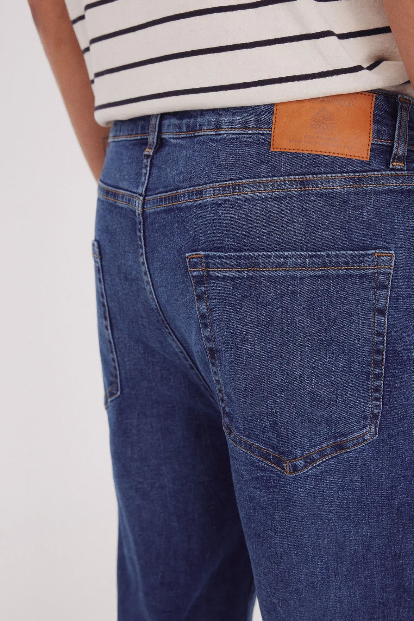 Springfield Jeans-Jeans slim fit azul