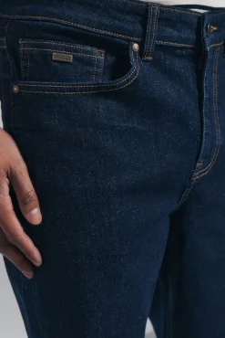 Springfield Jeans-Jeans slim fit desbotado azul