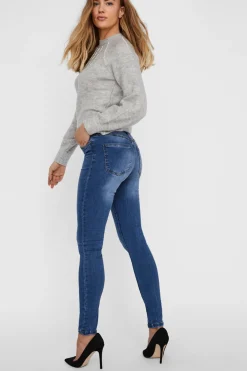 Vero Moda Jeans|Calças-Jeans Tanya skinny Azul