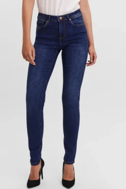 Vero Moda Jeans|Calças-Jeans Tanya skinny Azul
