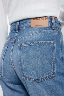 Springfield Jeans-Jeans wide leg azul