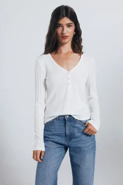 Springfield Jeans-Jeans wide leg azul