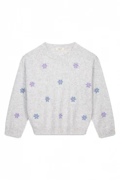 Slowlove Camisolas-Jersey bordado Cinzento