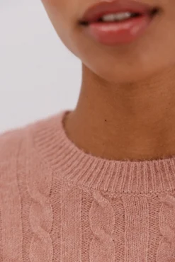 Cortefiel Camisolas-Jersey macio com oitos Subiu