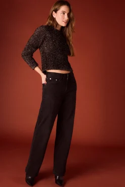 Slowlove Camisolas-Jesey prateado Preto