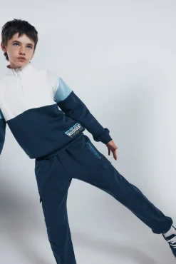 Springfield Kids Calças|T-Shirts-Jogger cargo menino azul