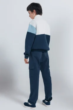 Springfield Kids Calças|T-Shirts-Jogger cargo menino azul