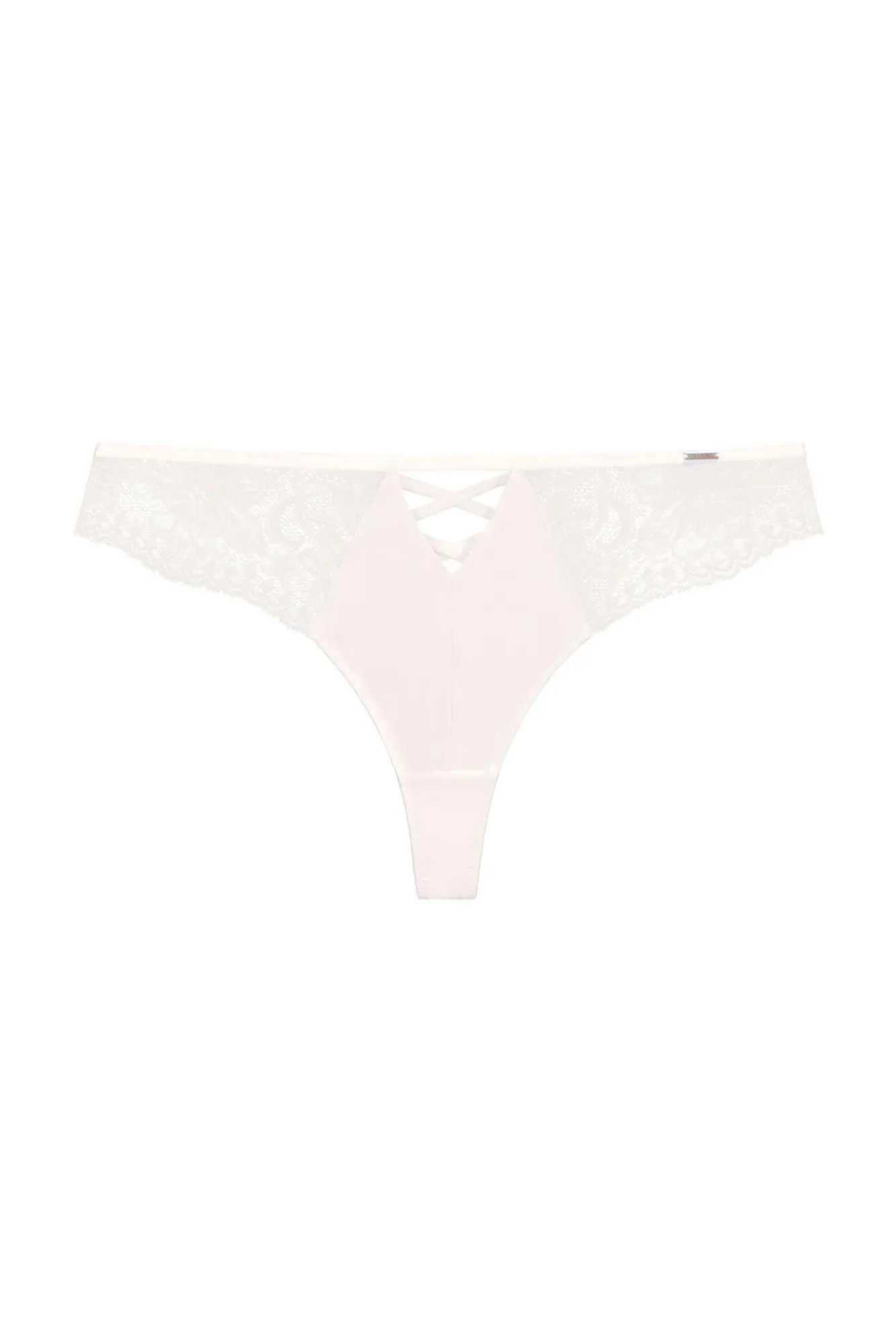 Dorina Roupa Interior-Kikky calcinha tipo tanga bege