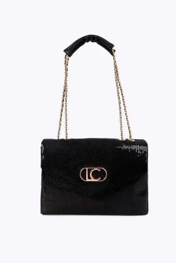 Lola Casademunt Malas-lapela com aba Preto