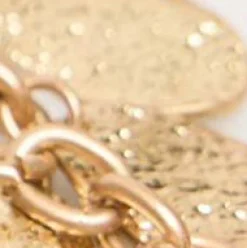 Hoss Intropia Joalharia E Bijuteria-Lúcia. Colar de elos banhado a ouro Dourado