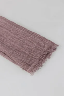 Systemaction Cachecol-Lenço com efeito desgastado. rosa