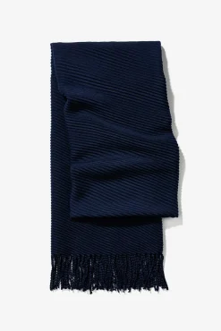 Vilanova Cachecol-Lenço estampado Paisley Azul