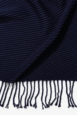 Vilanova Cachecol-Lenço estampado Paisley Azul