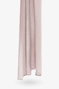 Vilanova Cachecol-Lenço Plissado com Estampado Gradiente rosa