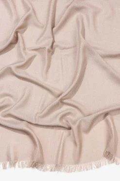 Vilanova Cachecol-Lenço retangular brilhante Castanho