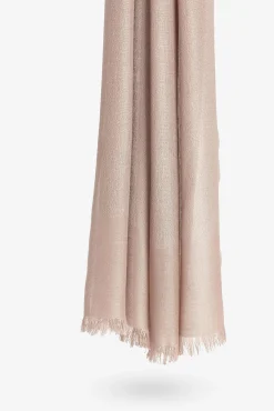 Vilanova Cachecol-Lenço retangular brilhante Castanho