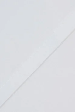 Bassols Conjuntos De Roupa De Cama-Lençol Bajera Satén 300 Hilos Cama 180 cm Branco