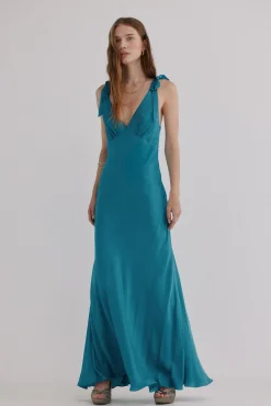 Hoss Intropia Vestidos-Leonor. Vestido fluido Azul