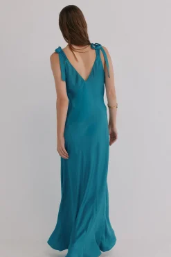 Hoss Intropia Vestidos-Leonor. Vestido fluido Azul