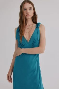 Hoss Intropia Vestidos-Leonor. Vestido fluido Azul