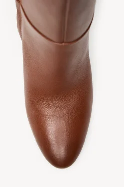 Hoss Intropia Botas|Calçado De Couro-Lidia. Botas de pele de cano alto Castanho