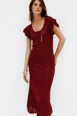 Hoss Intropia Vestidos-Lina. Vestido de malha Granada